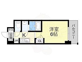 大阪府大阪市浪速区桜川４丁目（賃貸マンション1K・14階・21.37㎡） その2