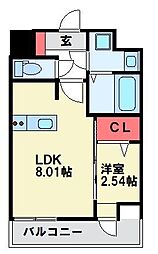 福岡市地下鉄七隈線 渡辺通駅 徒歩14分 9階/-