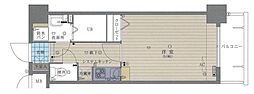 レジデンシャルヒルズ博多南 1Kの間取図画像