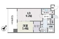 S-FORT筑紫通り 1LDKの間取図画像