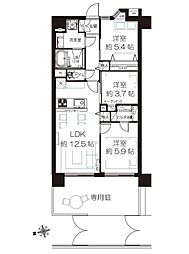 物件画像 朝日シティパリオ高井戸 駅2分 広々26m2超専用庭