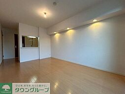 京王高尾線 狭間駅 徒歩19分の賃貸アパート 2階2LDKのリビング/ダイニング