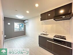 京王高尾線 北野駅 徒歩8分の賃貸アパート 2階1LDKのリビング/ダイニング