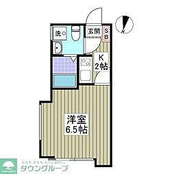 間取図画像 1K
