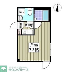 興野2丁目新築アパート 1Kの間取図画像