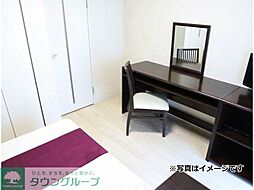 プレール・ドゥーク西新井II 4階1Kのリビング/ダイニング