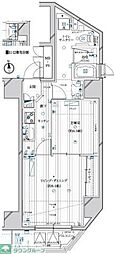 スプレスター上野根岸 1LDKの間取図画像