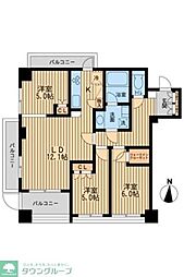 プロスペクト森下 3LDKの間取図画像