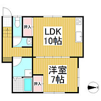 山和ハイツ  ｜ 長野県上田市長瀬（賃貸アパート1LDK・2階・46.00㎡） その2