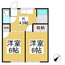 コーポ和光  ｜ 長野県上田市国分（賃貸アパート2K・2階・34.00㎡） その2