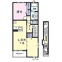 長野県上田市築地（賃貸アパート1LDK・2階・56.47㎡） その2