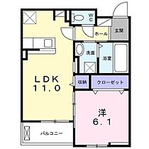 長野県上田市住吉（賃貸アパート1LDK・2階・42.60㎡） その2