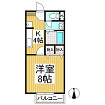 長野県上田市本郷（賃貸アパート1K・2階・28.03㎡） その2