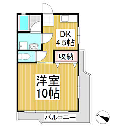 ファーマ　フルマチ 2階1DKの間取り