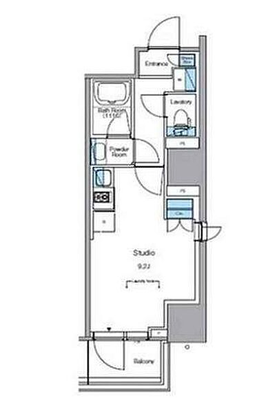 ルフォンプログレ渋谷ヒルトップ 806｜東京都目黒区青葉台４丁目(賃貸マンション1R・8階・26.83㎡)の写真 その2