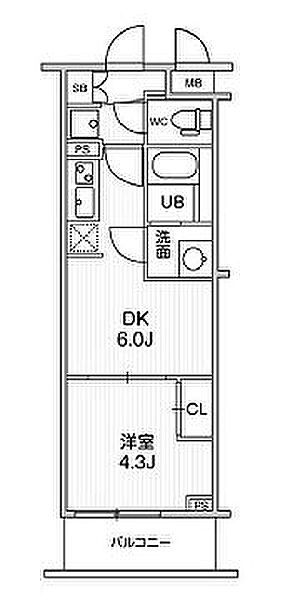 ＬＩＭＥ　ＲＥＳＩＤＥＮＣＥ　ＨＩＫＩＦＵＮＥ（ライムレジデ 403｜東京都墨田区東向島１丁目(賃貸マンション1DK・4階・25.96㎡)の写真 その2