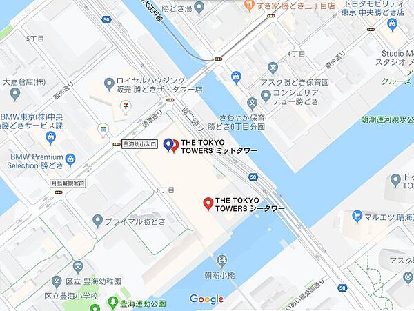 THE TOKYO TOWERS MID TOWER 37F｜東京都中央区勝どき６丁目(賃貸マンション3LDK・37階・78.96㎡)の写真 その17