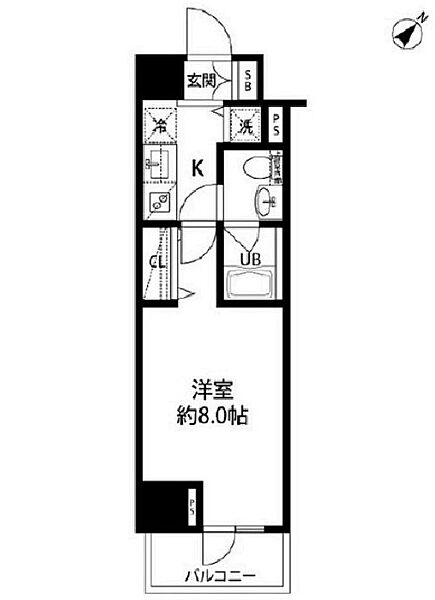 ルクレ日本橋馬喰町 308｜東京都中央区日本橋馬喰町１丁目(賃貸マンション1K・3階・26.68㎡)の写真 その2