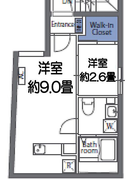 アリュール砂町銀座 502｜東京都江東区北砂４丁目(賃貸マンション1LDK・5階・30.37㎡)の写真 その2