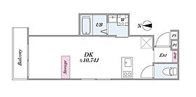 シェルト亀戸（Scelto Kameido） 503 ｜ 東京都江東区亀戸７丁目49-5（賃貸マンション1DK・5階・22.41㎡） その2