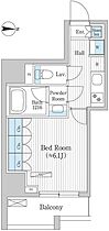 グレイスリヴィエール東京八丁堀 404 ｜ 東京都中央区湊１丁目14-17（賃貸マンション1K・4階・25.19㎡） その2