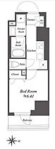 ドゥーエ亀戸II 807 ｜ 東京都江東区亀戸７丁目9-12（賃貸マンション1K・8階・25.08㎡） その2