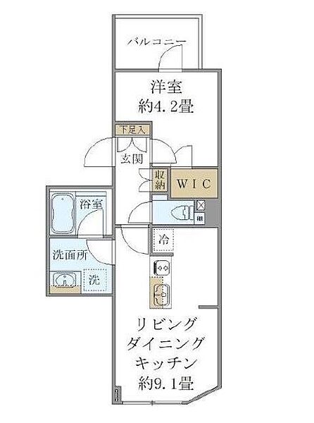COMPOSITE高輪（コンポジット高輪） 402｜東京都港区高輪１丁目(賃貸マンション1LDK・4階・35.13㎡)の写真 その2