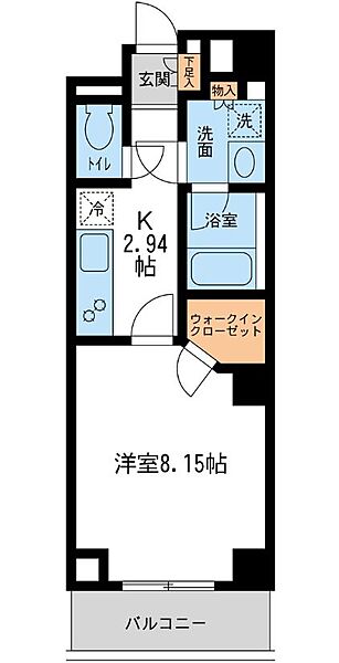 レジデンス白金コローレ 307｜東京都港区白金３丁目(賃貸マンション1K・3階・30.14㎡)の写真 その2