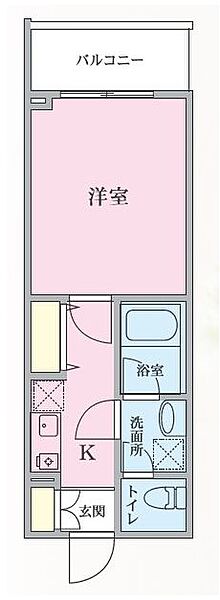 プライマル西大井グリーン 317｜東京都品川区西大井４丁目(賃貸マンション1K・3階・25.08㎡)の写真 その2