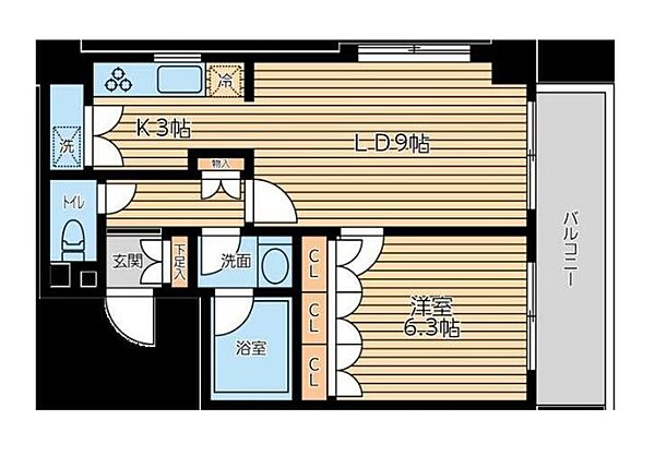 KDXレジデンス代官山II 303｜東京都渋谷区恵比寿西２丁目(賃貸マンション1LDK・3階・44.80㎡)の写真 その2