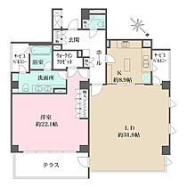 ブロッサムテラス（Blossom Terrace） 102 ｜ 東京都港区赤坂１丁目14-1（賃貸マンション1LDK・1階・140.28㎡） その2