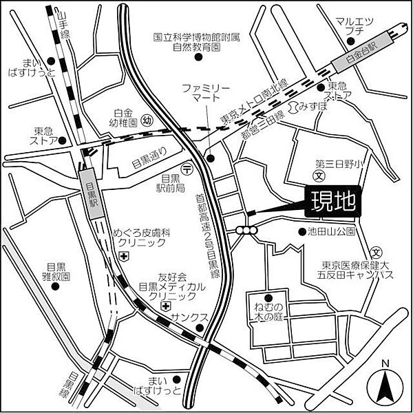 フレアージュ白金台 105｜東京都品川区上大崎１丁目(賃貸マンション1K・1階・25.37㎡)の写真 その29