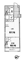 パシフィックコート中延 204 ｜ 東京都品川区中延５丁目7-9（賃貸マンション1LDK・2階・40.25㎡） その2