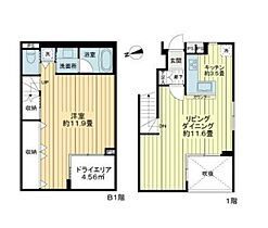 デュフレベース南麻布 1F ｜ 東京都港区南麻布２丁目10-16（賃貸マンション1LDK・1階・62.01㎡） その2