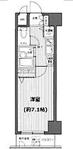 麻布十番2丁目マンション 8F ｜ 東京都港区麻布十番２丁目18-5（賃貸マンション1K・8階・22.41㎡） その2