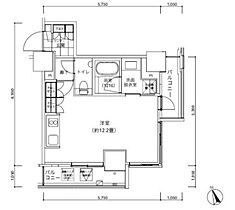 パークキューブ愛宕山タワー 1004 ｜ 東京都港区西新橋３丁目17-7（賃貸マンション1R・10階・33.03㎡） その2