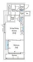 ラ・カーサ広尾 306 ｜ 東京都渋谷区東４丁目12-32（賃貸マンション1LDK・3階・39.91㎡） その2