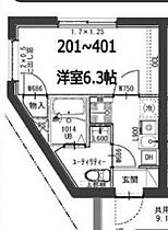 アイリス東品川 201 ｜ 東京都品川区東品川１丁目36-1（賃貸マンション1K・2階・21.00㎡） その2