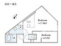 トリアス1184階15.5万円