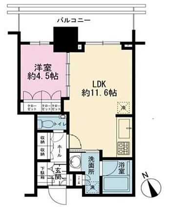 ブランズタワー芝浦_間取り_0