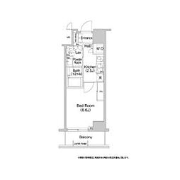 コンフォリア麻布EAST 1Kの間取図画像