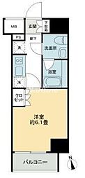 KDAGOTENYAMA 1Kの間取図画像