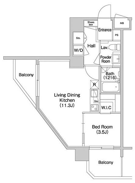 コンフォリア南砂町 801｜東京都江東区南砂４丁目(賃貸マンション1LDK・8階・38.16㎡)の写真 その2