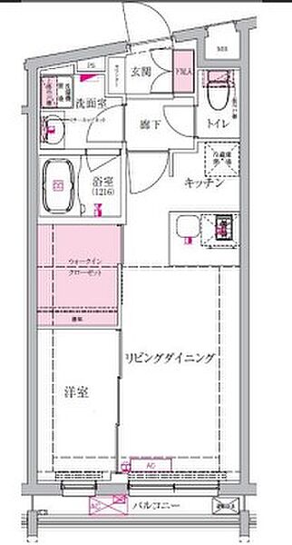 ベルシードステアー西早稲田 403｜東京都新宿区西早稲田３丁目(賃貸マンション1LDK・4階・35.98㎡)の写真 その2