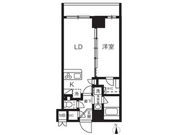 （仮称）台東区竜泉1丁目マンション 1402｜東京都台東区竜泉１丁目(賃貸マンション1LDK・14階・40.56㎡)の写真 その2