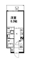 市ヶ谷仲之町ヒルズ ウイング South棟 503 ｜ 東京都新宿区市谷仲之町3-1（賃貸マンション1K・5階・25.74㎡） その2