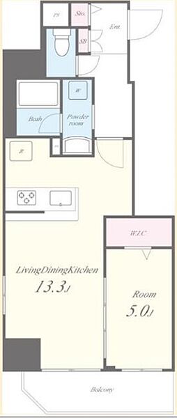 La Gracia 四谷(ラ グラシア四谷） 304｜東京都新宿区荒木町(賃貸マンション1LDK・3階・44.93㎡)の写真 その2