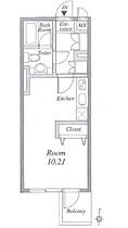 ルート四谷三丁目 211 ｜ 東京都新宿区大京町19（賃貸マンション1R・2階・27.47㎡） その2