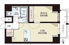 （防音マンション）ＡＺ　Ｍｕｓｉｃ上野 801 ｜ 東京都台東区東上野５丁目14-9（賃貸マンション1LDK・8階・46.54㎡） その2