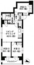 クリオ文京小石川 405 ｜ 東京都文京区小石川１丁目13-9（賃貸マンション3LDK・4階・65.58㎡） その2